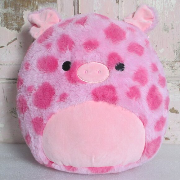 12” GWENDLE THE PIG FUZZAMALLOW SQUISHMALLOW - Picture 1 of 12
